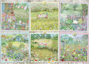 Cottage Gardens - 1000 Piece Puzzle by Cobble Hill