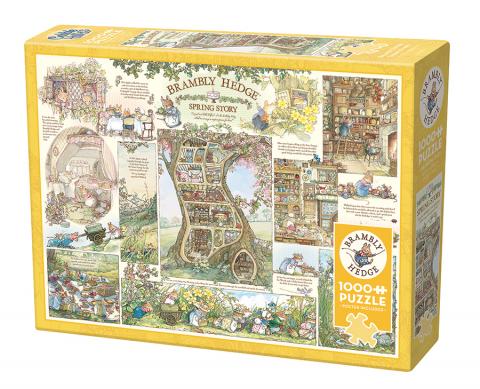 Brambly Hedge Spring Story - 1000 Piece Puzzle by Cobble Hill