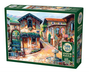 Fountain On The Square - 1000 Piece Puzzle by Cobble Hill