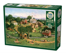 Load image into Gallery viewer, Picnic By The Bridge - 1000 Piece Puzzle by Cobble Hill
