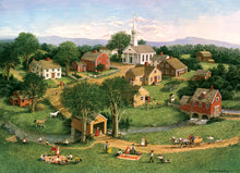 Load image into Gallery viewer, Picnic By The Bridge - 1000 Piece Puzzle by Cobble Hill
