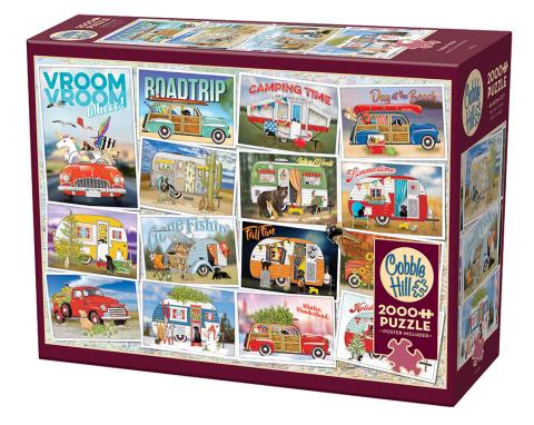 Vroom Vroom - 2000 Piece Puzzle by Cobble Hill