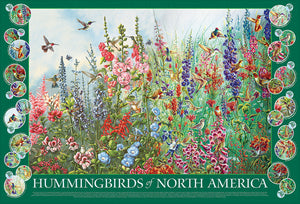 Hummingbirds Of North America - 2000 Piece Puzzle by Cobble Hill