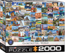 Load image into Gallery viewer, Globetrotter World - 2000 Piece Puzzle by EuroGraphics
