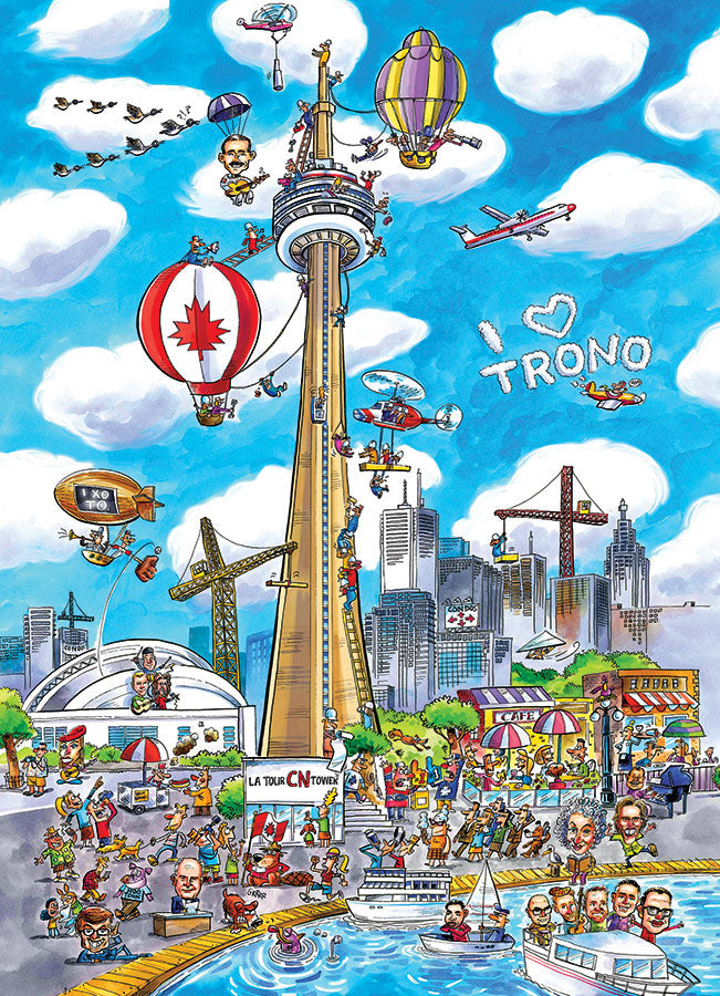 Toronto - 1000 Piece Puzzle by Cobble Hill