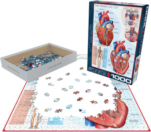 The Heart - 1000 Piece Puzzle by EuroGraphics - Hallmark Timmins