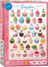 Load image into Gallery viewer, Cupcakes - 1000 Piece Puzzle by Eurographics
