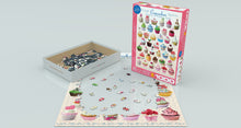Load image into Gallery viewer, Cupcakes - 1000 Piece Puzzle by Eurographics
