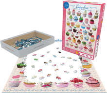 Load image into Gallery viewer, Cupcakes - 1000 Piece Puzzle by Eurographics
