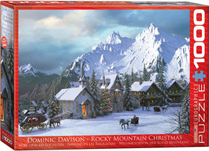 Rocky Mountain Christmas - 1000 Piece Puzzle by EuroGraphics