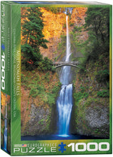 Load image into Gallery viewer, Multnomah Falls Oregon - 1000 Piece Puzzle by EuroGraphics
