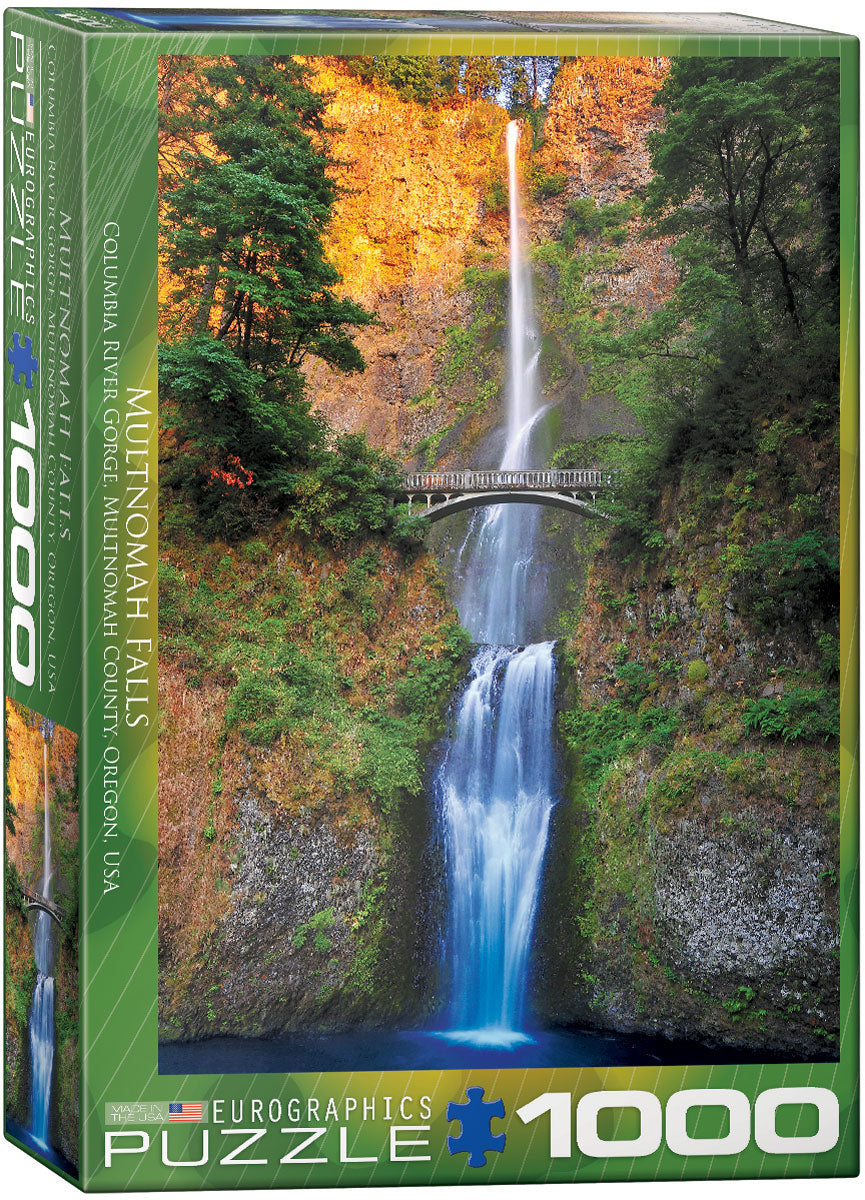 Multnomah Falls Oregon - 1000 Piece Puzzle by EuroGraphics