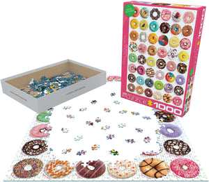Donuts - 1000 Piece Puzzle by EuroGraphics