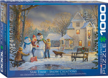 Load image into Gallery viewer, Snow Creations - 1000 Piece Puzzle by EuoGraphics
