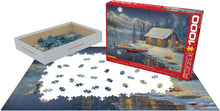 Load image into Gallery viewer, A Cozy Christmas - 1000 Piece Puzzle by EuroGraphics
