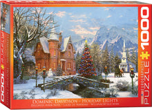 Load image into Gallery viewer, Holiday Lights - 1000 Piece Puzzle by EuroGraphics

