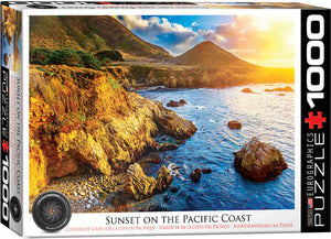 Sunset on the Pacific Coast - 1000 Piece Puzzle by EuroGraphics