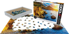 Load image into Gallery viewer, Sunset on the Pacific Coast - 1000 Piece Puzzle by EuroGraphics
