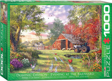 Load image into Gallery viewer, Evening At The Barnyard - 1000 Piece Puzzle by EuroGraphics
