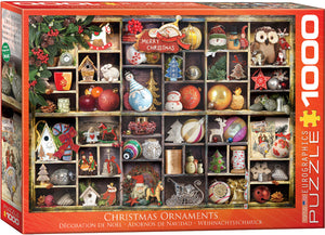 Christmas Ornaments - 1000 Piece Puzzle by EuroGraphics