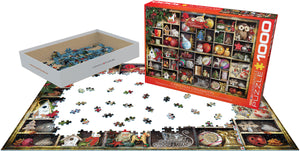 Christmas Ornaments - 1000 Piece Puzzle by EuroGraphics