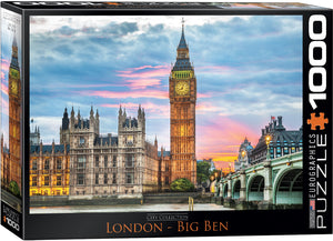 London Big Ben - 1000 Piece Puzzle by EuroGraphics