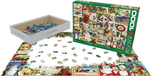 Load image into Gallery viewer, Vintage Christmas Cards - 1000 Piece Puzzle by EuroGraphics
