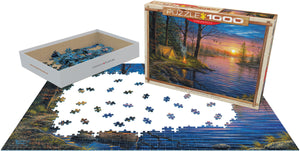Evening Mist - 1000 Piece Puzzle by EuroGraphics - Hallmark Timmins