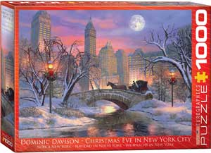 Christmas Eve in New York City - 1000 Piece Puzzle by EuroGraphics