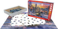Load image into Gallery viewer, Christmas Eve in New York City - 1000 Piece Puzzle by EuroGraphics
