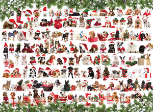 Holiday Dogs - 1000 Piece Puzzle by EuroGraphics