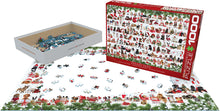 Load image into Gallery viewer, Holiday Dogs - 1000 Piece Puzzle by EuroGraphics
