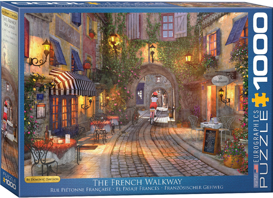 The French Walkway - 1000 Piece Puzzle by EuroGraphics