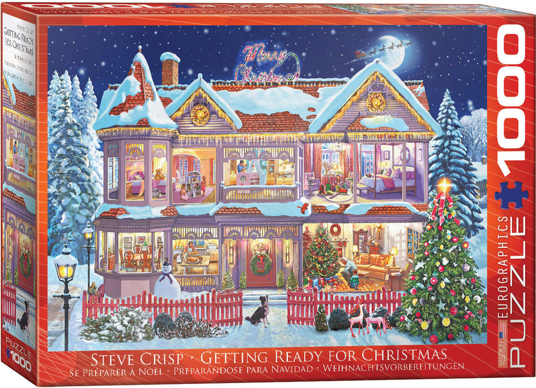 Getting Ready for Christmas - 1000 Piece Puzzle by EuroGraphics