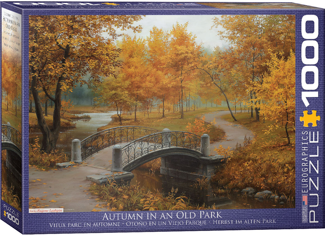 Autumn in an Old Park - 1000 Piece Puzzle by EuroGraphics