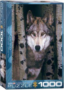 Grey Wolf - 1000 Piece Puzzle by EuroGraphics