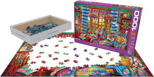 Quilting Craft Room - 1000 Piece Puzzle by EuroGraphics