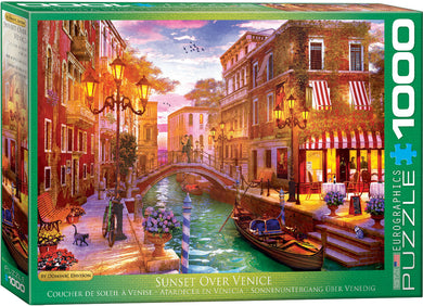 Sunset Over Venice - 1000 Piece Puzzle