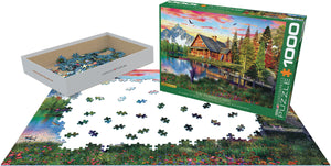 The Fishing Cabin - 1000 Piece Puzzle by Eurographics