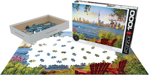 View from Toronto Island - 1000 Piece Puzzle by EuroGraphics - Hallmark Timmins