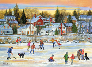 Evening Skating - 1000 Piece Puzzle by EuroGraphics
