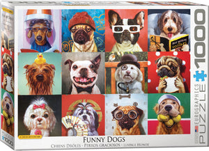 Funny Dogs - 1000 Piece Puzzle by EuroGraphics