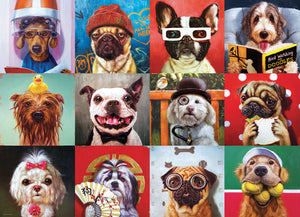 Funny Dogs - 1000 Piece Puzzle by EuroGraphics