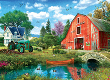 Load image into Gallery viewer, The Red Barn - 1000 Piece Puzzle by EuroGraphics - Hallmark Timmins
