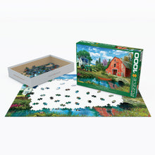 Load image into Gallery viewer, The Red Barn - 1000 Piece Puzzle by EuroGraphics - Hallmark Timmins
