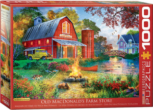Old MacDonald's Farm Store - 1000 Piece Puzzle by EuroGraphics