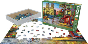Notre Dame Sunset - 1000 Piece Puzzle by EuroGraphics