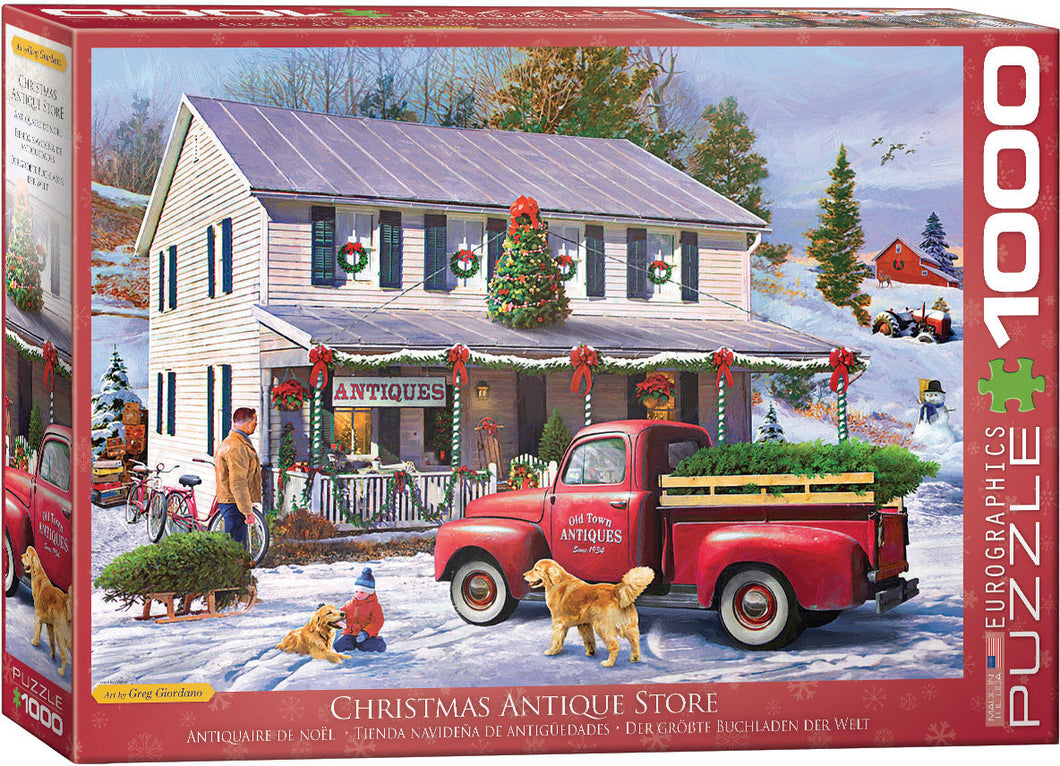 Antique Christmas Store - 1000 Piece Puzzle by EuroGraphics