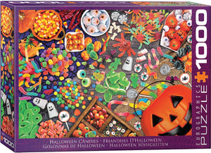 Halloween Candies - 1000 Piece Puzzle by Eurographics