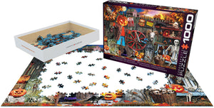 Halloween Decorations - 1000 Piece Puzzle by Eurographics